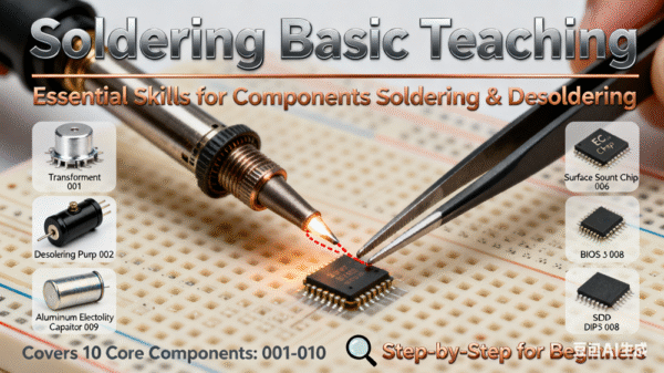 Soldering Basic Teaching:10 Lessons